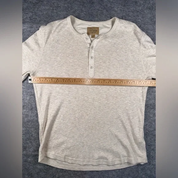 Lucky Brand Mens Medium long-sleeve Henley T-shirt - Picture 3 of 6